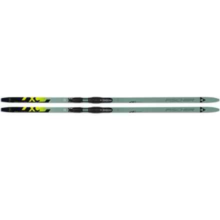 Fischer Twin Skin Power EF Medium Cross-Country Skis with TURNAMIC Bindings 0