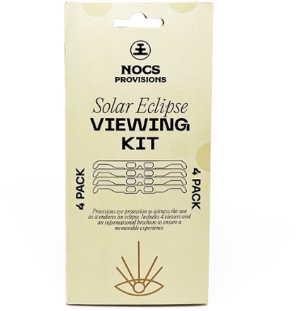 Nocs Provisions Solar Eclipse Viewing Kit - Package of 4 1