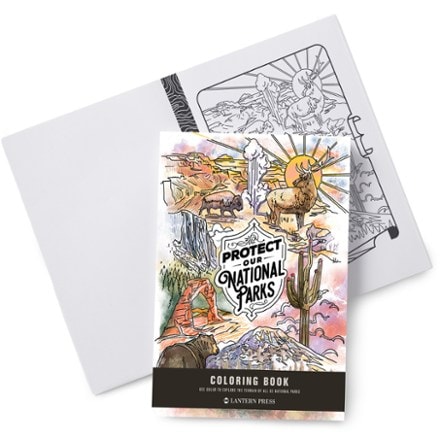 Lantern Press Protect Our National Parks Coloring Book 1