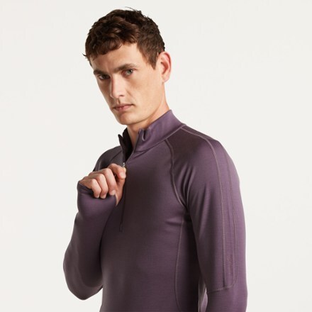 Icebreaker 300 MerinoFine Polar Long-Sleeve Half-Zip Thermal Base Layer Top - Men's 3
