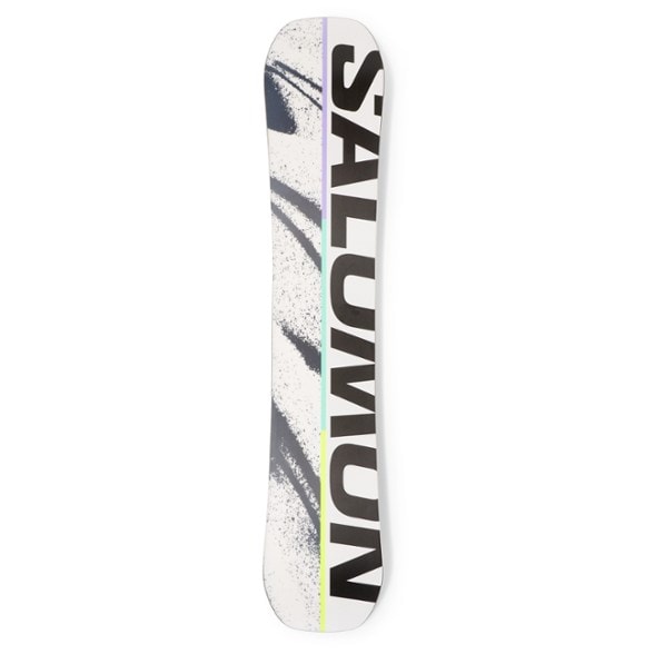 burton black and salmon snowboard Salomon 2027 Abstract Ready to dominate the park and beyond Salomon Super 8 Pro Snowboard