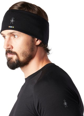 Smartwool Black Headband with Colorful Accents Whole Earth Provision Co. | SMARTWOOL Smartwool Active  main image 4