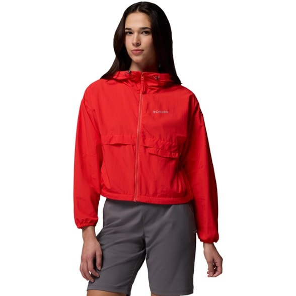 On Body Image of color Poppy Red