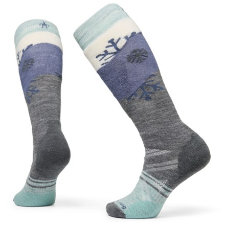 Smartwool Ski Full Cushion Snowpocalypse Over The Calf Socks - Women's 2
