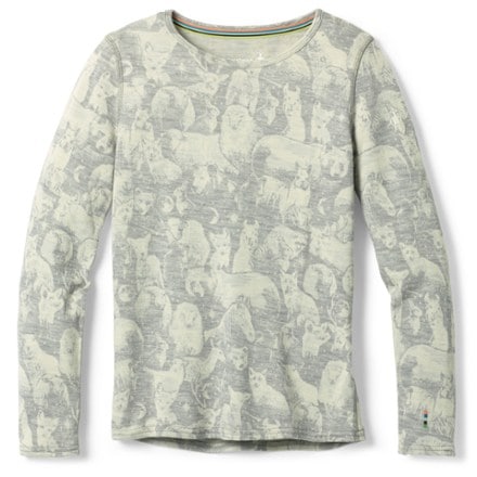 Smartwool Classic Thermal Merino Crew Base Layer Top - Kids' 0