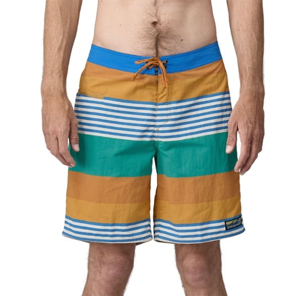 On Body Image of color Fitz Stripe/Pufferfish Gold