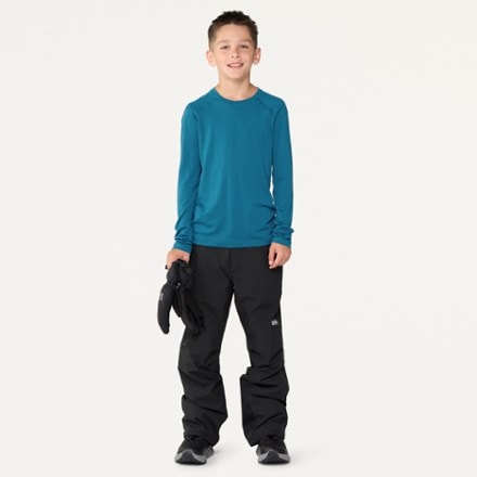 REI Co-op Merino Midweight Base Layer Crew Top - Kids' 3