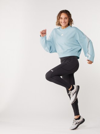 adidas Future Icons 3-Stripes Crew Sweatshirt - Women's 3
