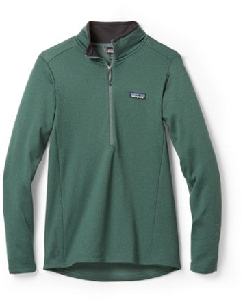 Patagonia Women's R1 Daily Zip-Neck Nouveau Northern Green / M