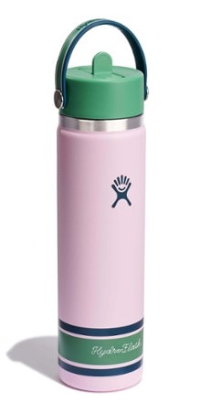 Hydro Flask Wide-Mouth Vacuum Water Bottle with Flex Straw Cap - 24 fl. oz. - Limited Edition 0