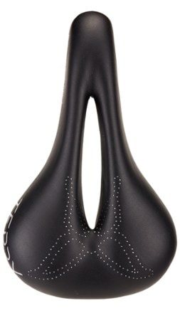 Terry Butterfly Ti Gel + Saddle - Women's Top View (Black)