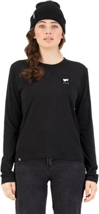 Mons Royale Icon Merino Air-Con Relaxed Long-Sleeve T-Shirt - Women's 1