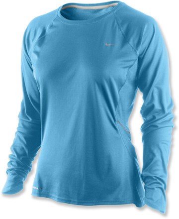 nike dri fit shirts long sleeve women's