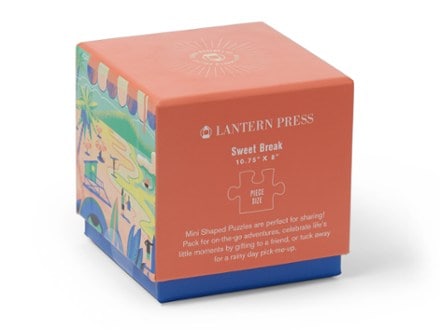 Lantern Press Sweet Break Mini Shaped Puzzle 1
