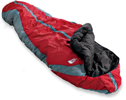 north face mummy sleeping bag