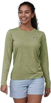 Patagonia Capilene Cool Daily Graphic Waters Long-Sleeve Shirt - Women ...