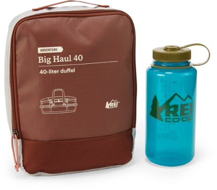 REI Co-op Big Haul 40 Duffel Water bottle not included