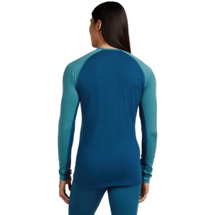 Icebreaker 200 ZoneKnit Long-Sleeve Crewe Base Layer Top - Men's 1