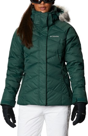 columbia lay d down women's ski jacket