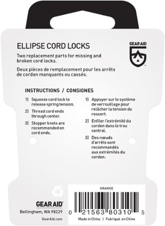 Gear Aid Ellipse Toggle Cord Locks 2