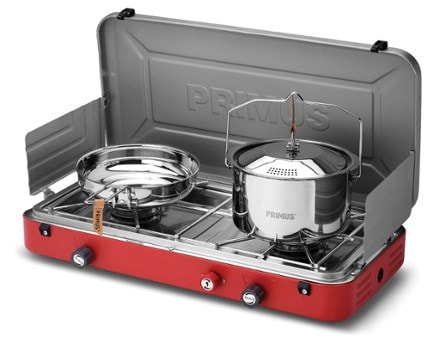 Primus Profile 2-Burner Propane Camp Stove Cookware not included