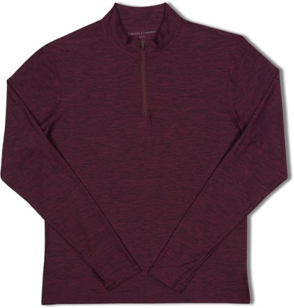 Threads 4 Thought Brennan Base Layer Long-Sleeve Quarter-Zip Top - Men's 0