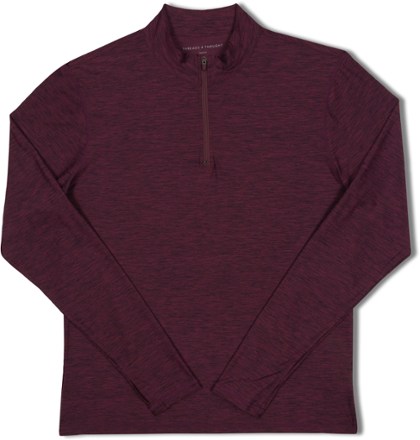 Threads 4 Thought Brennan Base Layer Long-Sleeve Quarter-Zip Top - Mens