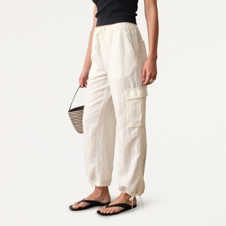 Marine Layer Linen Cargo Pants - Women's 2