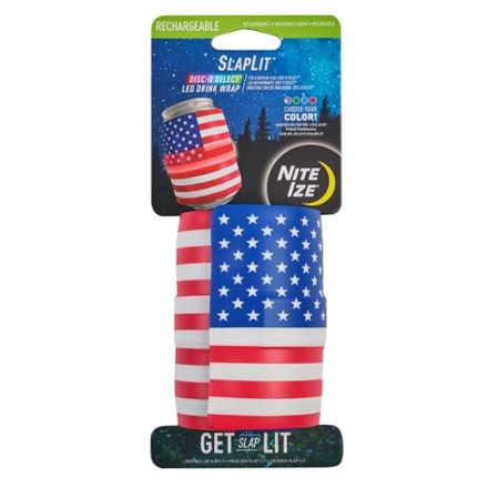 Nite Ize SlapLit Rechargeable Disc-O Select LED Drink Wrap 0