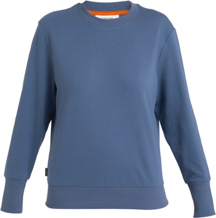 REI periwinkle sweatshirt  Clothes design, Sweatshirts, Ribbed fabric