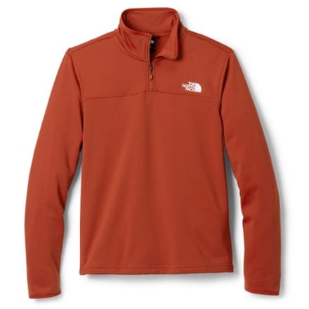 The North Face Cedar Trail Grid Fleece Quarter-Zip Pullover - Men's 0