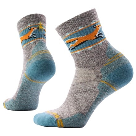 Smartwool Performance Hike Light Cushion Fox Meadow Mid Crew Socks - Women's 0