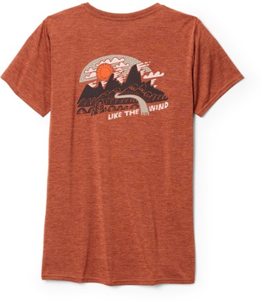 Patagonia Capilene Cool Daily Graphic Lands T-Shirt - Women's 4