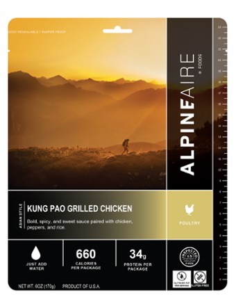 AlpineAire Foods Kung Pao Grilled Chicken - 1 Serving 0