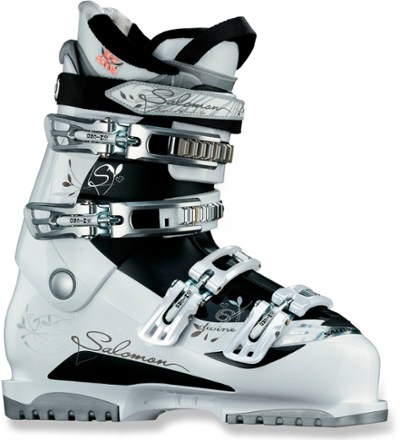 スキー 25-25.5 SALOMON DIVINE RS SALOMON DIVINE RS 8 Women's Ski Boots Size 25 (US 8