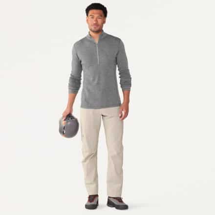 Arms of Andes 300 Lightweight Alpaca Wool Half-Zip Base Layer Top - Men's 2