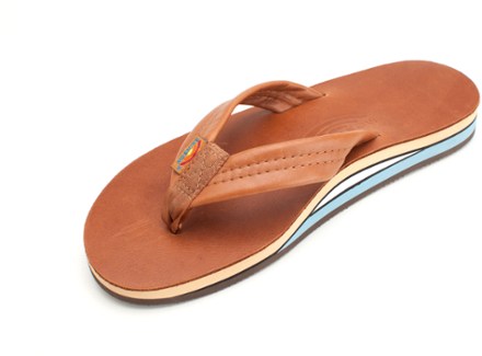 womens leather flip flops with arch support