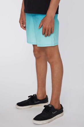 O'Neill Stockton Print E-Waist Hybrid Shorts - Kids' 4