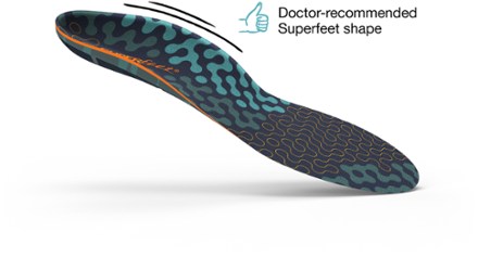 Superfeet Run Cushion High Arch Insoles 3