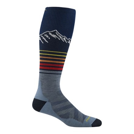 Darn Tough Steep Lines Lightweight Over-The-Calf Ski and Snowboard Socks - Men's 0