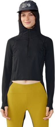 Mountain Hardwear Crater Lake Crop Zip Hoody - Women's 2