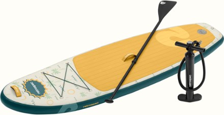 Retrospec Weekender Nano Inflatable Stand Up Paddle Board with Paddle - 8' - Kids' 5