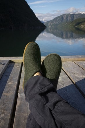 glerups Model BR Slip-On Slippers - Men's 5