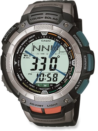 triple sensor solar watch