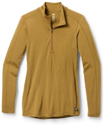 REI Co-op Merino 185 Long-Sleeve Half-Zip Base Layer Top - Women's 0