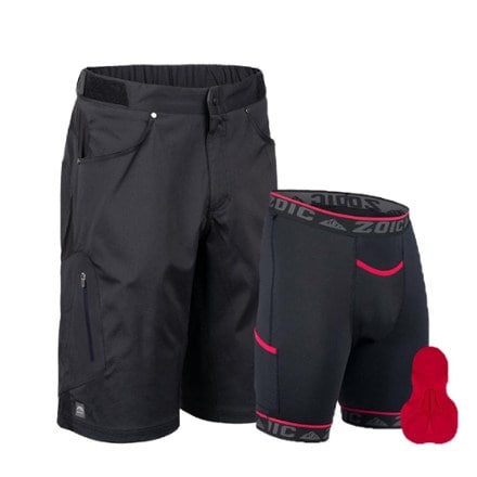 Zoic Ether 12" Bike Shorts with Essential Liner - Men's 0