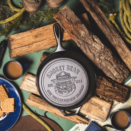 Lodge Smokey Bear Cast Iron Skillet - 10.25 in. 4
