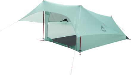 hiking pole tent