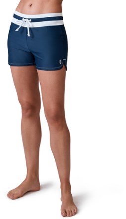Free Country Drawstring Swim Shorts - Women's 0
