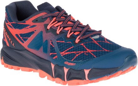 merrell agility peak flex trail running shoes